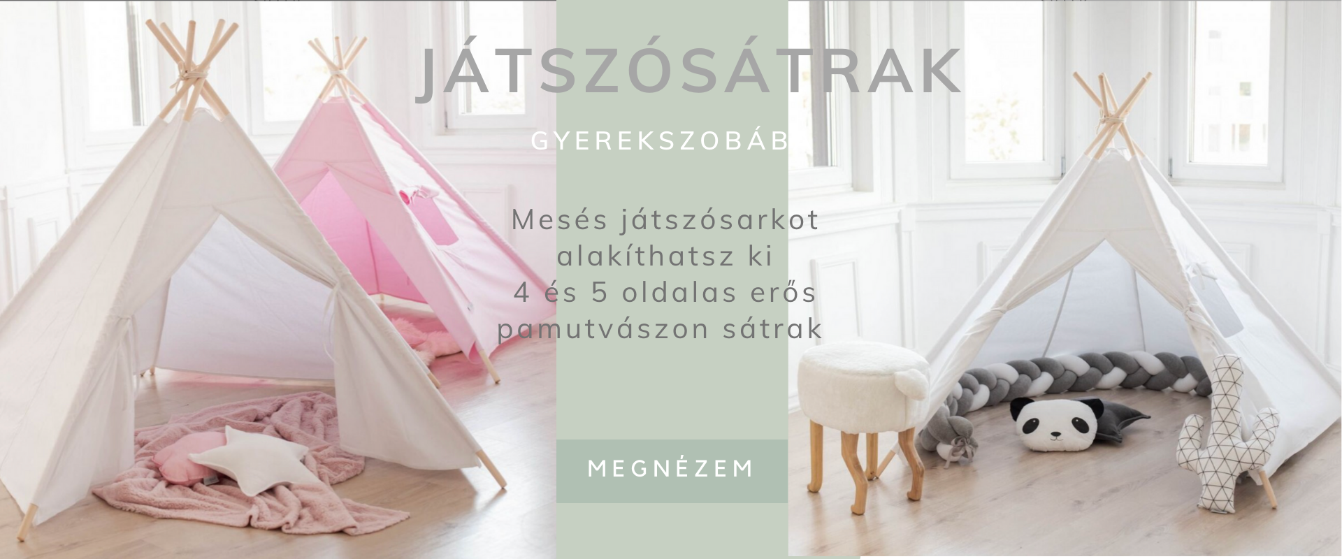 játszósátor