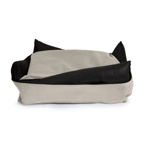 Ortopédiai memóriahabos kutyaágy szürke