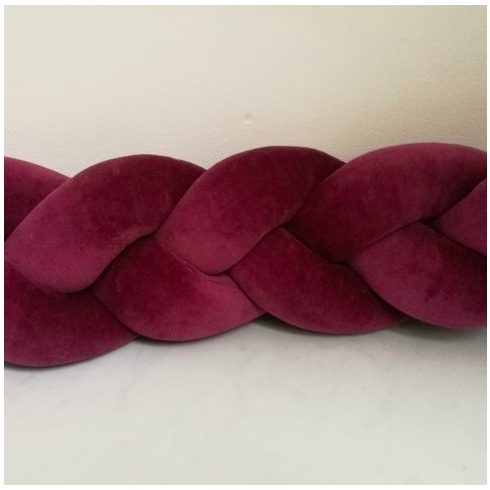 Classic Fonott Rácsvédő 170 cm és 200 cm bordó