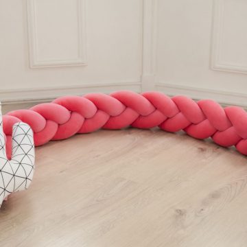 Classic Fonott Rácsvédő 170 cm és 200 cm korall