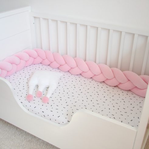 Classic Fonott Rácsvédő 170 cm és 200 cm rózsaszín