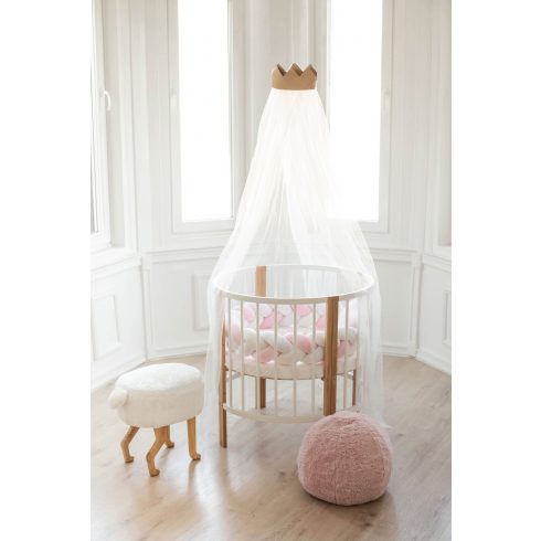 Classic Fonott Rácsvédő 170 cm és 200 cm rózsaszín