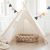 Indiánsátor  teepee gyerekeknek natúr montessori gyerekszoba