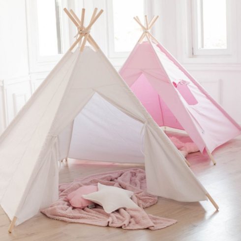 Indiánsátor  teepee gyerekeknek rózsaszín